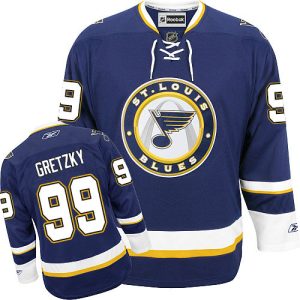 Herren St. Louis Blues Eishockey Trikot Wayne Gretzky #99 Authentic Reebok 3rd